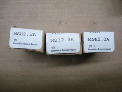 3 MSH2.3A manual starter overload relay elements heaters lot of 3
