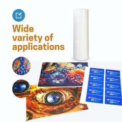 Soft Touch Matte Laminating Film 12″ x 500ft (1″ Core) 1.5mm Thickness , Velvet