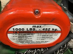 COLUMBUS MCKINNON CORPORATION ELECTRIC CHAIN HOIST SHOPSTAR