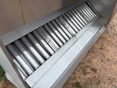 CaptiveAire Commercial 85.5 x 54 Stainless Steel Exhaust Kitchen Restaurant Hood