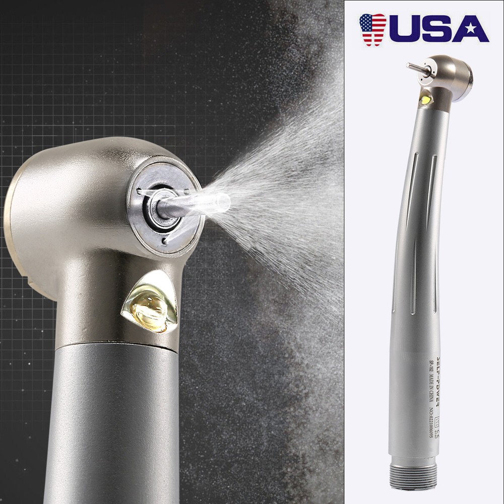NSK Style Dental Fiber Optic LED E-generator high speed handpiece 4 HOLE/2HOLE