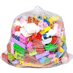 Singhal 33″x39″ Clear Poly Bags – 1 Mil Heavy-Duty Open-End Plastic Pouches