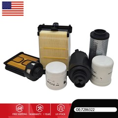 Filter Kit for Bobcat S450 S510 S530 S550 S570 T450 T550 T590 T595 T630 7286322