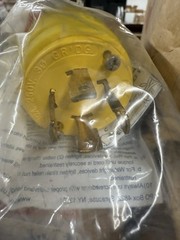 1 Unit – L15-30P, 30A 250V 3-Phase Locking Plug [PS 2875]