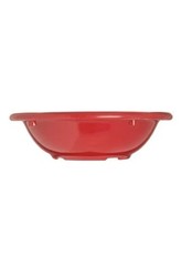 Carlisle KL80505 Kingline Red 4.75 Oz Rimmed Fruit, Salsa, Queso Bowl, 47 Pcs