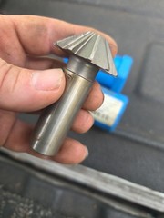 Niagara 12646 1-1/2″ X 45* Chamfering Cutter End Mill CH48-45 HSS UNC USA