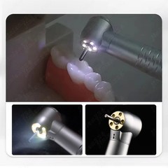 5 Light LED E-Generator Dental High Speed Fiber Optic Handpiece 2/4H NSK Style