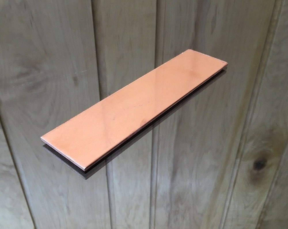1/8″ COPPER SHEET PLATE NEW 2″X8″ .125 Thick *CUSTOM SIZES AVAILABLE*