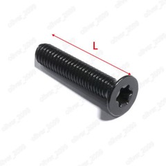 Black 316 Stainless Steel Torx Socket Countersunk Head Screws M3 M4 M5 M6 M8