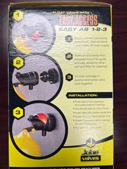 Jobe Rojo Float Valve, 3/4″, Black/Yellow