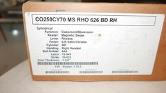 Schlage CO250CY70 Magnetic Swipe Lock Set in box see description