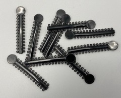 1040Pcs Dental Orthodontic Elastic Ligature Ties Rubber Bands for Brackets Brace