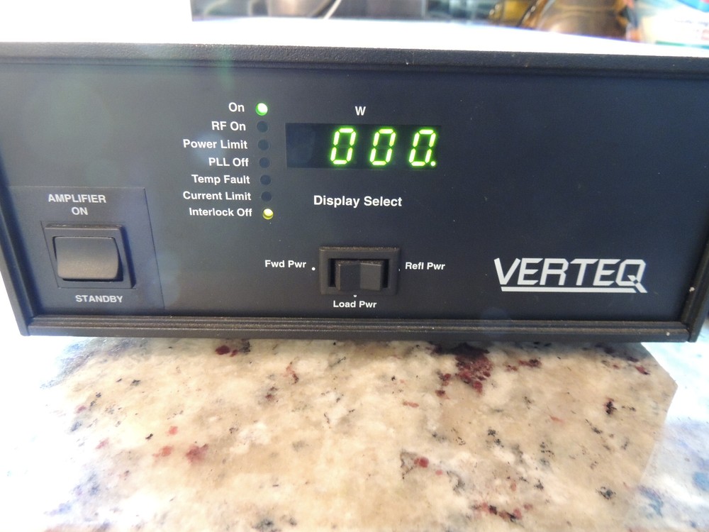 Verteq / Advanced Energy 3156023-000 K 420W 160V 540-650KHz RF Power Amplifier