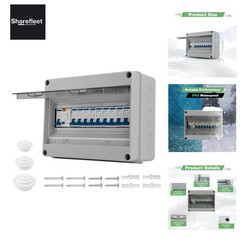 Compact 9 Way Fuse Box – For Reliable Security