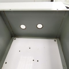 Hoffman A-10N86 10″ x 8″ x 6″ Steel Electrical Enclosure W/Backplate Type 1