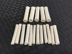New (17 Pcs) Off-White Material Sleeve Handle Grip Fits 3-Prong Clamps