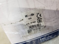 LS Electric Contactor, 3 Pole, MC-130A-AC110V