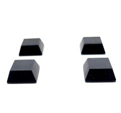 3/4″ Stick on Speaker Feet Rubber Bumpers 3/8″ Thick Electronics Adhesive Pads