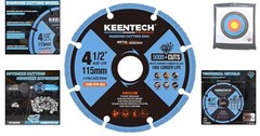 Ultra-Thin 4 1/2 x 7/8 Inch Diamond Cutting Wheel for Effortless Metal Cuts