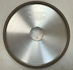 Missoula Saw 6 X 0.640 X 1.25 Grinding Wheel B120 C75 BA20 0.125 AI