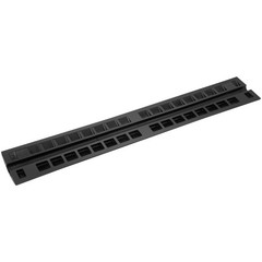4-Pack 39in Rubber Cable Protector Ramp, 18000lb Load, Anti-Slip & Reflective