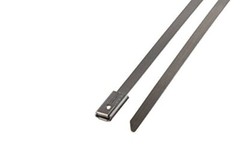 888103 50pack 5 Inch Stainless Steel 200lb Test Cable Ties 5inch 50 Pieces
