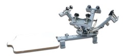 4 Color 1 Station Screen Printing Press Screen Printer Table Printing Equipment