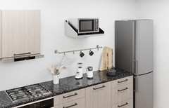 18 in. x 24 in. Stainless Steel Wall Shelf with Side Guards