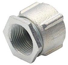 Bridgeport Fittings 1129-AL, Conduit Coupling, 3-1/2In 3-Piece Alum, 1 PC