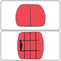 For Rops Canopy For Tractor and Mowers Umbrel 52″ X 52″ Red Tuff Top Canopy