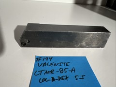 valenite LTMR-85A Indexi Carbide Lathe Toolholder 6”OAL 1-1.25 Shank Turn Thread