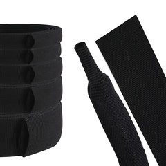 2:1 Braided Heat Shrinkable Sleeving Fabric Cable Wire Harness Abrasion Protect