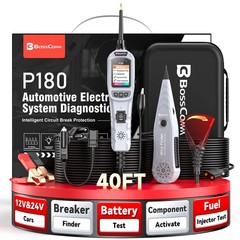 2026 BOSSCOMM P180 Automotive Probe Tester – 9-30V Electrical Power Probe, AC…