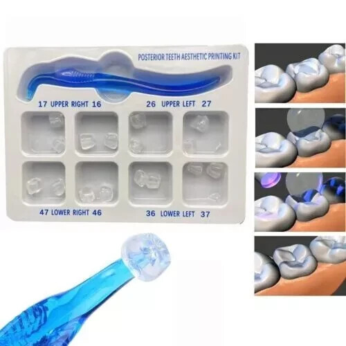 1Kit Dental Restoration Filling Tools Dental Posterior Teeth Aesthetic Printing