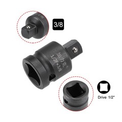 2Pcs – 1/2″ Drive (F) x 3/8″ (M) Impact Socket Reducer Female to Male Cr-Mo