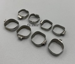 Dental Orthodontic 1st Rough Molar Bands with Buccal Tubes #29-44+ Roth 018/022