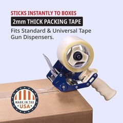 2″ x 55 yds Acrylic Packing Tape 2.0 Mil, Clear (36-Pack) Heavy Duty Packing …