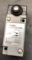 60LAA1AE Furnas HD Limit switch side plain plunger FREE SHIP