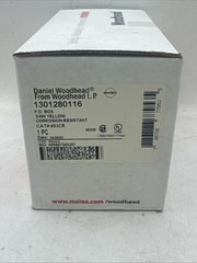 Molex, Daniel Woodhead 1301280116 FD Box 3/4″ Yellow Corrosion-Resistant 453CR