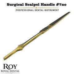 Scalpel Handle No. 7 Dental Surgical Stainless Steel New Premium Instruments Gol