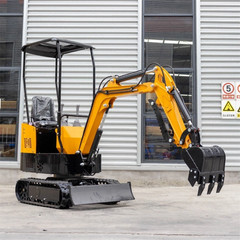 🔥FREE SHIP 1 Ton Mini Excavator 13.5HP Mini Digger Rato 13.5HP EAP Gas Engine