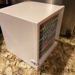 TOMBOW 56840 Marker Desktop Organizer , White, HOLDS 108 PENS, 9 DRAWERS/TRAYS