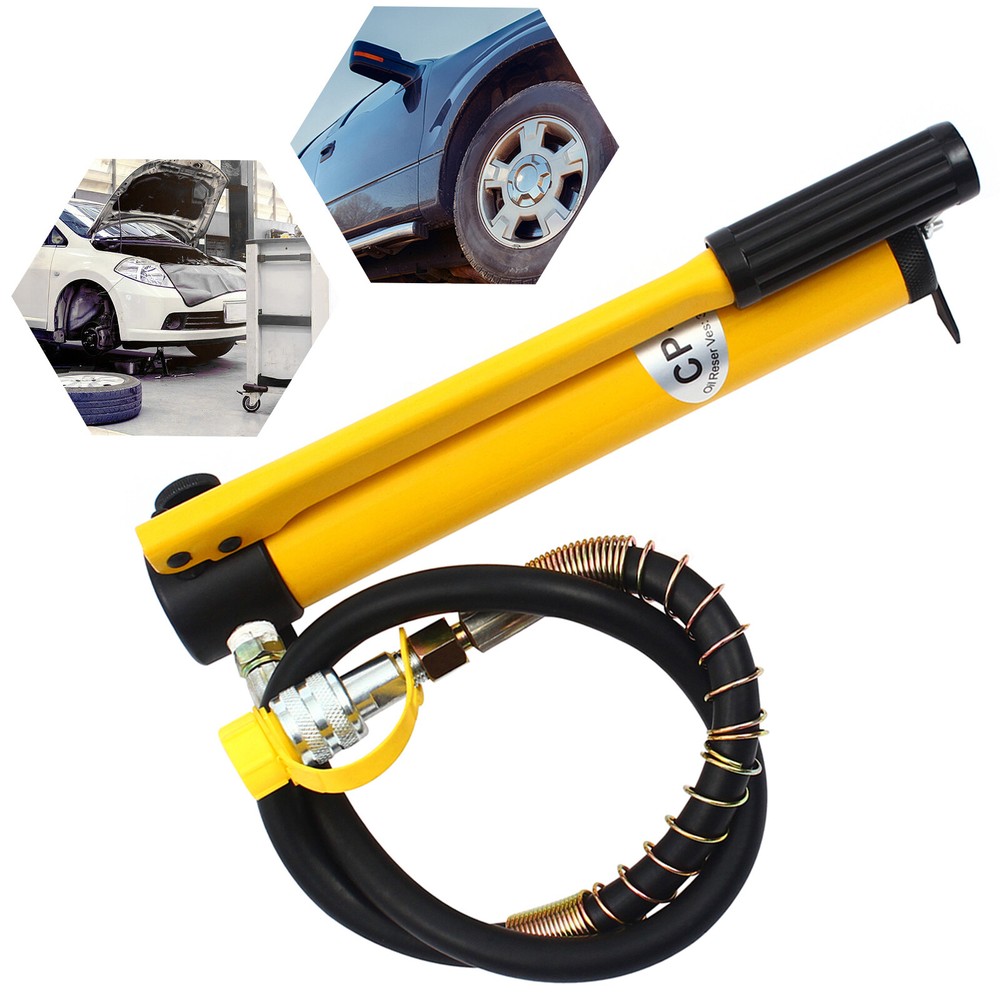 10T High Pressure Hydraulic Hand Pump 700KG/CM2 10000PSI With 400cc Oil Storage