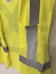 Bodyguard Hi-Visibility Safety Vests “L/XL” LOT OF 15 – Yellow (100% Polyester)