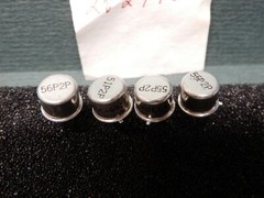 Amperex 2N2495 Transistors PNP Germanium Quantity 4 NOS Cross Ref 111-6545