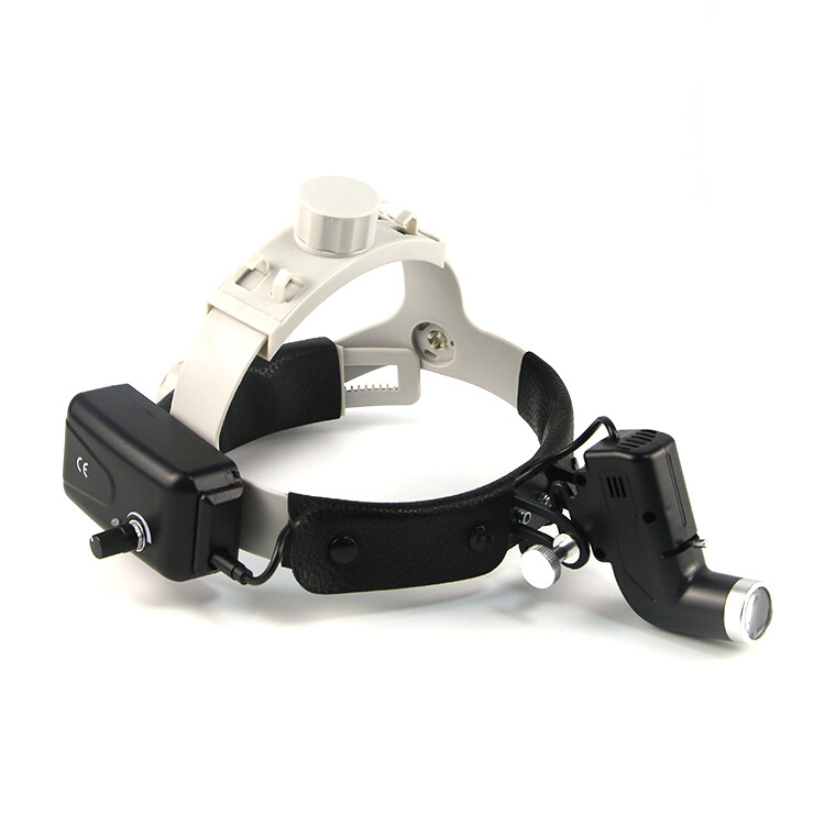 5W ENT Dental LED Headlight Adjustable High Intensity Operation Headlamp Black