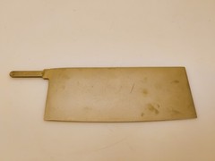 Sharpened Chinese Blade Blank 8X3.25 High Carbon Steel No Handle Dexter USA