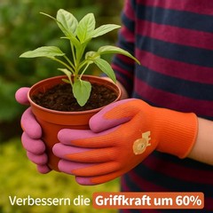 3 Pairs Kids Work Gloves Gardening Gloves Children for 810 Years, Slip…