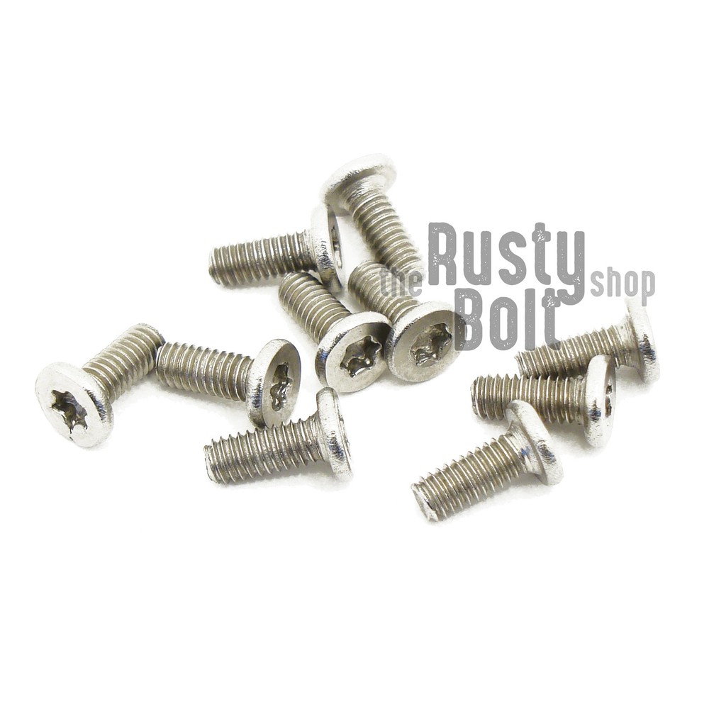 M2.5 x 6mm, Torx Socket Head Screws, Ultra Low Profile, Thin, Stainless Steel