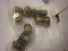 10 – 47640 ALEMITE 1/8 PFT 7.5 lbs to 15 lb pressure RELIEF Fittings Lot of 10